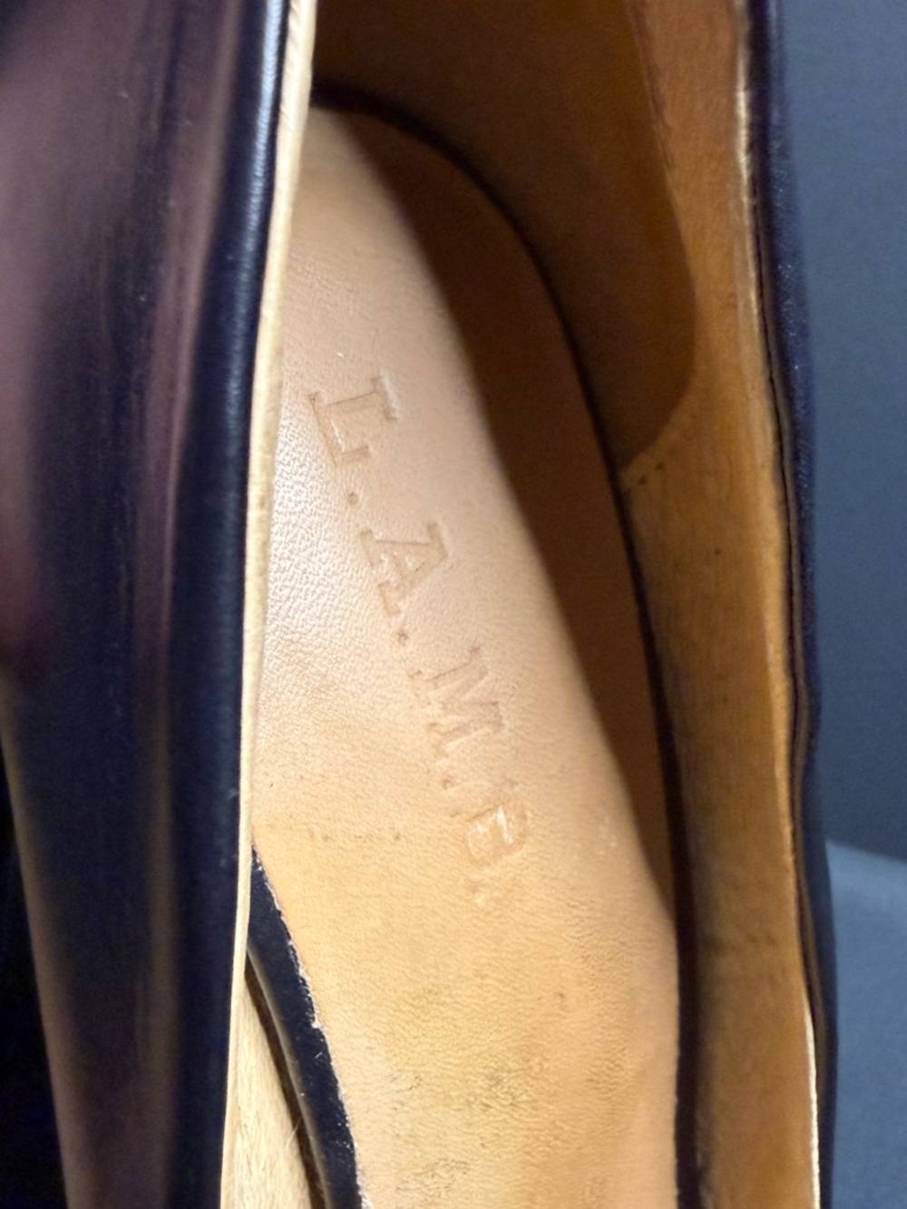 LAMB Black Leather Platform Snake Ultra High Heel Peep Toe Pump - Picture 3 of 12
